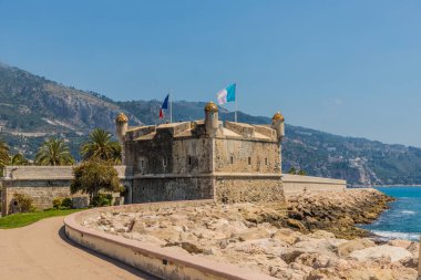 Fransa 'da Menton manzarası