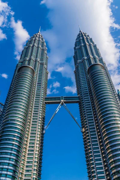 在马来西亚吉隆坡双子塔 — 图库照片