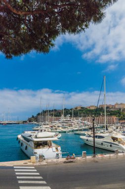 Monaco 'da Monte Carlo' da bir manzara