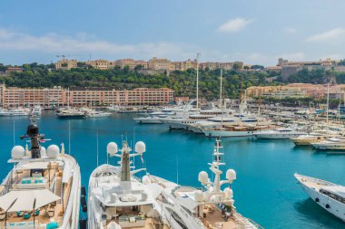 Monaco 'da Monte Carlo' da bir manzara
