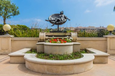 Monaco 'da Monte Carlo' da bir manzara