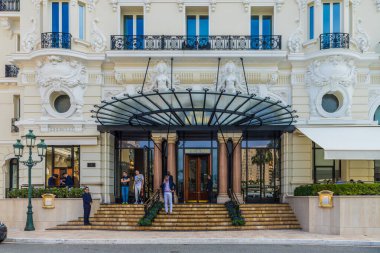 Monaco 'da Monte Carlo' da bir manzara