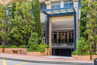 Monaco 'da Monte Carlo' da bir manzara