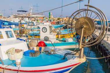 Kıbrıs 'ta Agia Napa' da tipik bir görüş