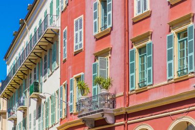 Güzel Fransa 'da tipik bir manzara