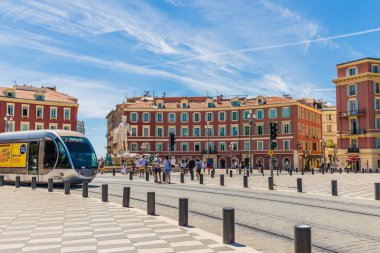 Güzel Fransa 'da tipik bir manzara