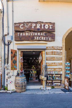 Lefkara Köyü 'nde tipik bir manzara