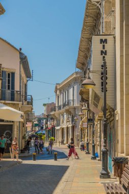 Kıbrıs 'ta Limasol' da tipik bir görünüm