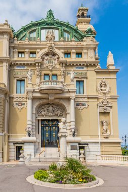 Monaco 'da Monte Carlo' da bir manzara