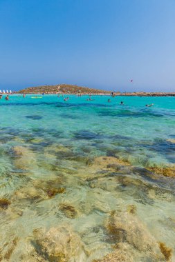 Kıbrıs 'ta Agia Napa' da tipik bir görüş