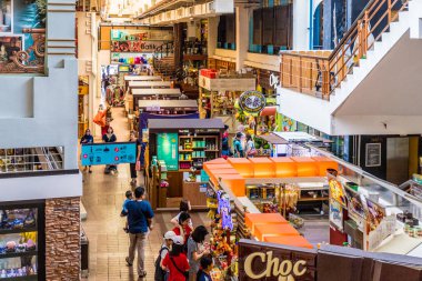 Malezya 'da Kuala Lumpur' da tipik bir manzara