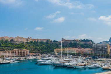 Monaco 'da Monte Carlo' da bir manzara