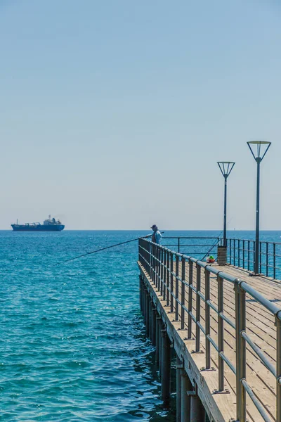 A typical view in Limassol in Cyprus — Stock Photo, Image