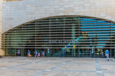 Monaco 'da Monte Carlo' da bir manzara