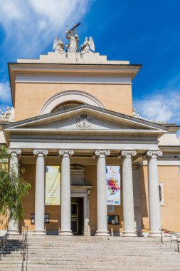 Fransa 'da Cote d Azur' da Nice Manzarası
