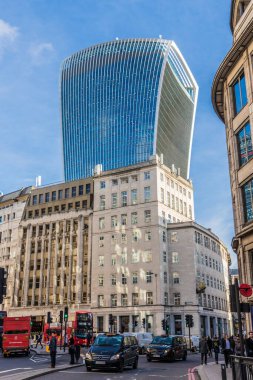 Londra 'da tipik bir sahne