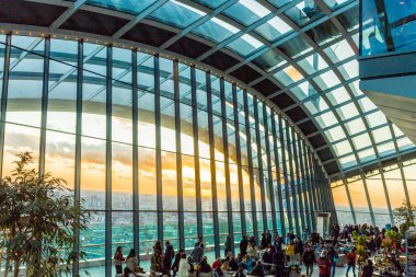 Londra 'da tipik bir sahne