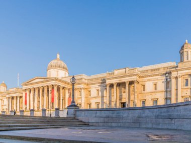 Londra 'da tipik bir sahne.