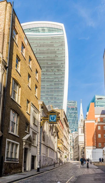 Een typische scene in Londen uk — Stockfoto