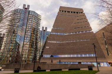 Londra 'da tipik bir sahne.