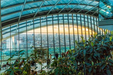 Londra 'da tipik bir sahne.