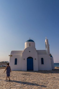 Güney Kıbrıs 'ta tipik bir sahne