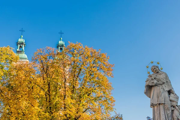 Una vista típica en Biesko Biala Polonia — Foto de Stock