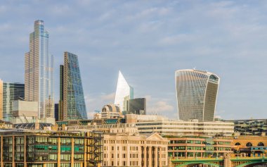 Londra 'da tipik bir manzara