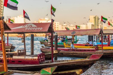 Dubai 'de tipik bir sahne.