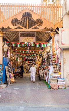 Dubai 'de tipik bir sahne.