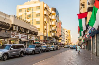 Dubai 'de tipik bir sahne.