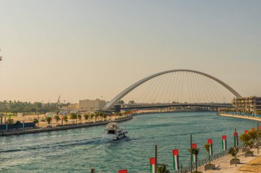 Dubai 'de tipik bir sahne.