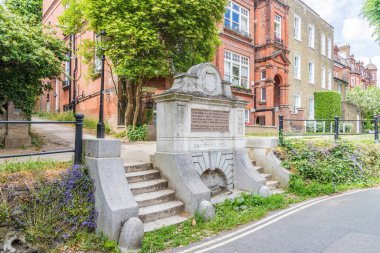 Hampstead 'de tipik bir manzara