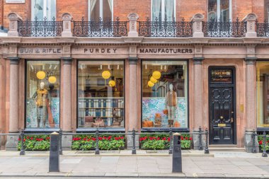 Mayfair 'de tipik bir manzara