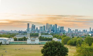 Greenwich 'te tipik bir manzara