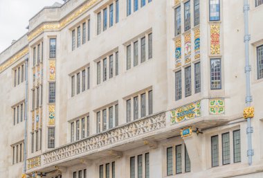 Mayfair 'de tipik bir manzara