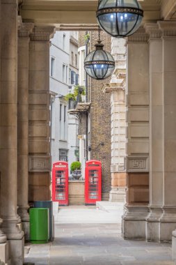 Mayfair 'de tipik bir manzara