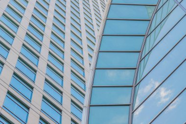 Canary Wharf 'ta tipik bir manzara