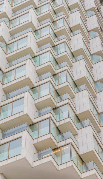 A typical view in Canary Wharf — Stock Photo, Image