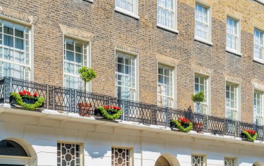 Londra 'da tipik bir manzara