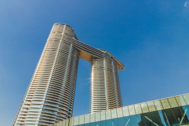 Dubai 'de tipik bir sahne.