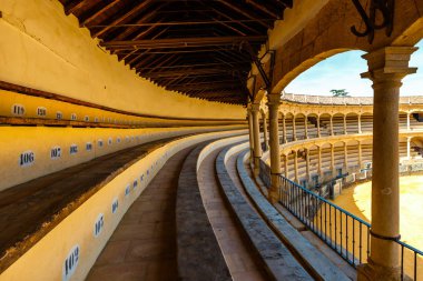 Bullring Ronda, Endülüs, İspanya en eski ve en ünlü boğa güreşi arenada biridir