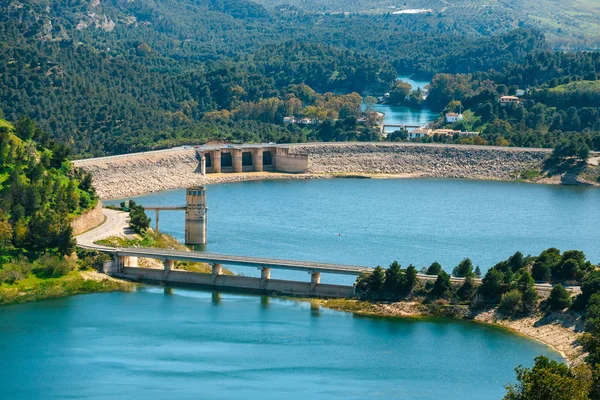 Barragem Tajo Encantada Desfiladeiro Chorro Província Málaga Espanha — Fotografia de Stock