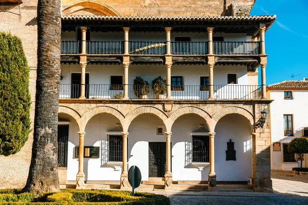 Plaza Duguesa de Parcent Meydanı Ronda, Endülüs, İspanya