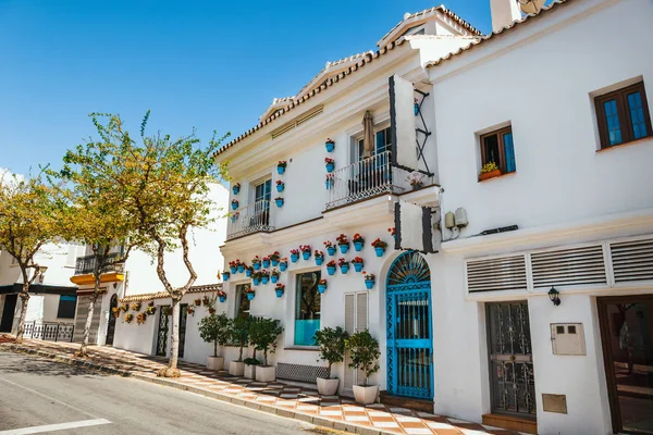 Mijas Encantador Pueblo Blanco Andalucía Con Casas Blancas España —  Fotos de Stock
