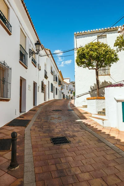 Encantador Pueblo Blanco Andalucía Con Casas Blancas España — Foto de Stock