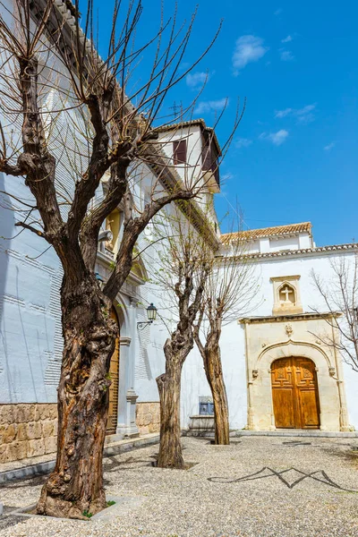 Traditionelle Arabische Architektur Andalusiens Albaicin Maurisches Mittelalterliches Viertel Granada Spanien — Stockfoto
