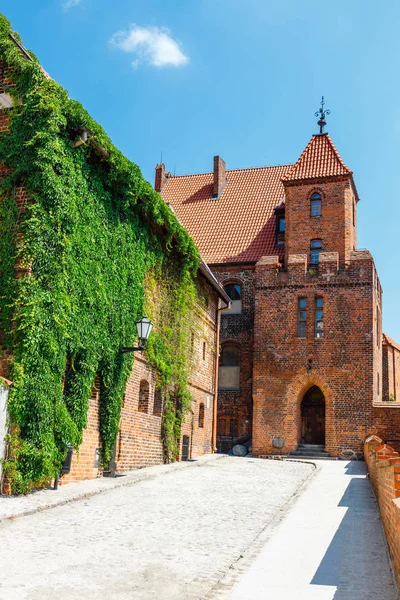 Utsikt Över Historiska Byggnader Polska Medeltida Staden Torun Polen Torun — Stockfoto