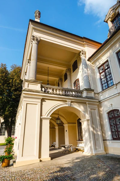 Palazzo Zamoyski Kozlowka Grande Complesso Palazzo Rococò Neoclassico Situato Kozlowka — Foto Stock