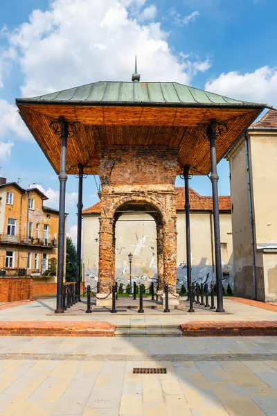 Tarnow Polonya Ağustos 2018 Tarnow Eski Yahudi Sinagog Kalıntıları — Stok fotoğraf